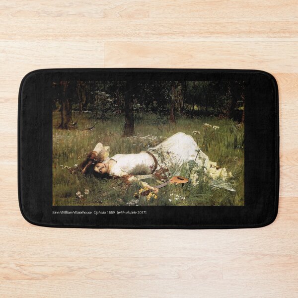 Item preview, Ophelia [with ukulele] designed and sold by art-of-the-uke.