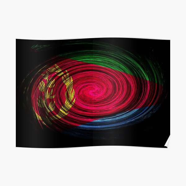 "Eritrea Twirl" Poster for Sale by GMackenzie | Redbubble