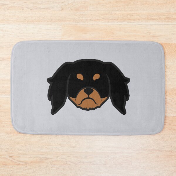 Item preview, Cavalier King Charles Spaniels by Smooshface United - Cav silhouette in black and tan designed and sold by smooshfaceutd.