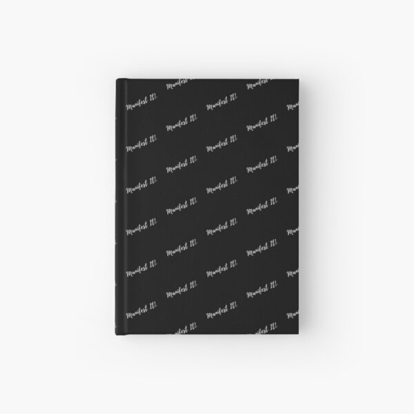 Manifest It! Black Line Hardcover Journal