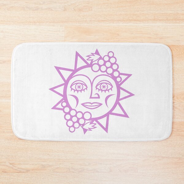 Item preview, Original Sun with Farm Harvest Vineyard Grapes Design for Wine Lovers (pink) designed and sold by wariana.
