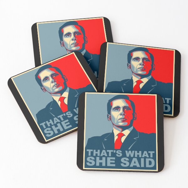 Item preview, Michael Scott That's What She Said designed and sold by groovezero.