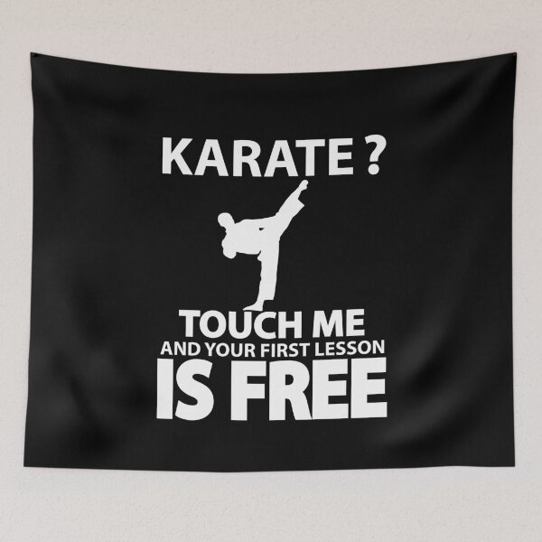 Item preview, Karate? Touch Me and Your First Lesson is Free designed and sold by Anna Fok.