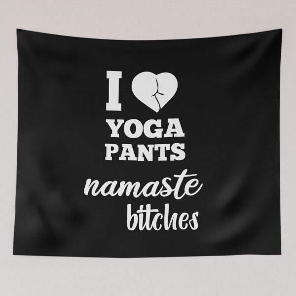 Item preview, I Love Yoga Pants designed and sold by Anna Fok.