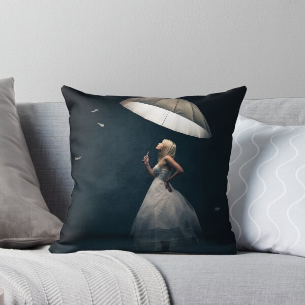 Item preview, Girl with Umbrella and feathers designed and sold by Johan Swanepoel.