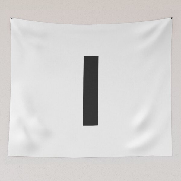 Item preview, I Initial - Black Helvetica Monogram  designed and sold by synthesizer.