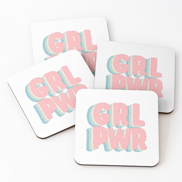 Item preview, GRL PWR - Pink and Blue designed and sold by synthesizer.