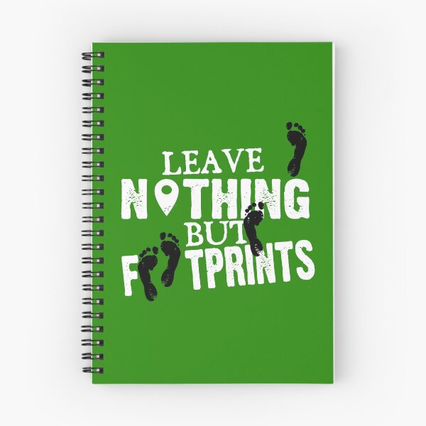 Item preview, Leave nothing but footprints designed and sold by nektarinchen.