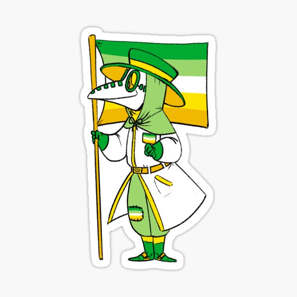 Item preview, AlloAro Pride Plague Doctor designed and sold by soodie.