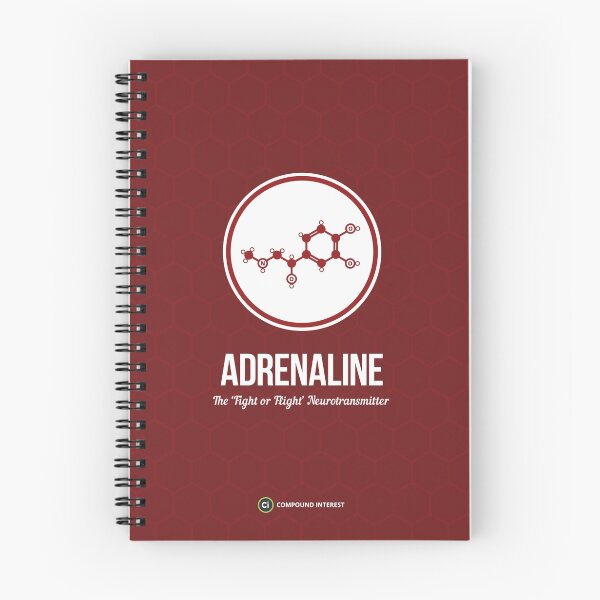Item preview, Neurotransmitter Series: Adrenaline designed and sold by compoundchem.
