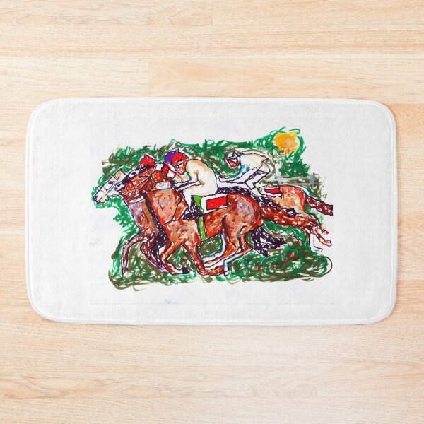 Item preview, horse racecourse abstract painting || horse abstract painting  designed and sold by KARTICK DUTTA.
