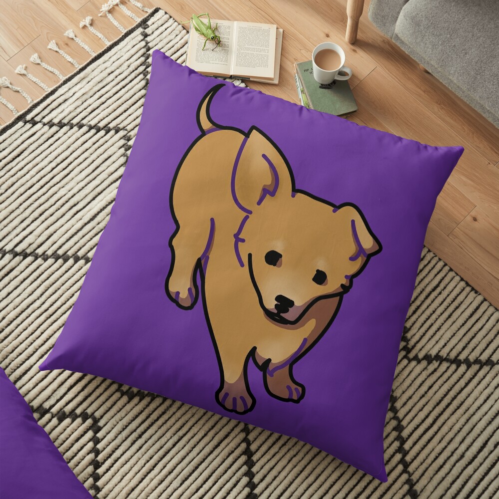 chiweenie pillow