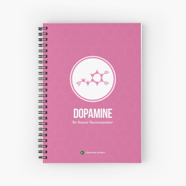 Neurotransmitter Series: Dopamine Spiral Notebook