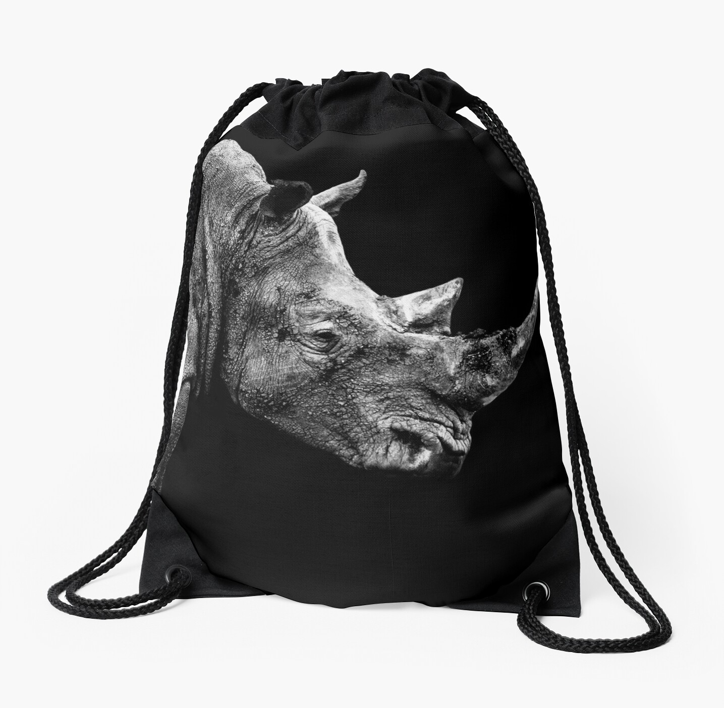 safari drawstring bag