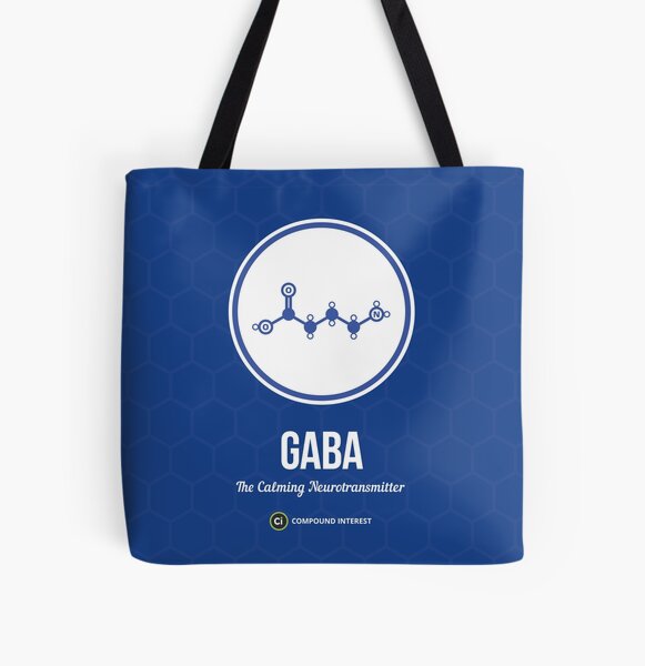 Neurotransmitter Series: GABA All Over Print Tote Bag