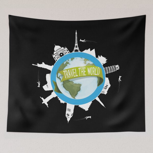 Item preview, Travel the World. Travel T-Shirt Design. designed and sold by emphatic.