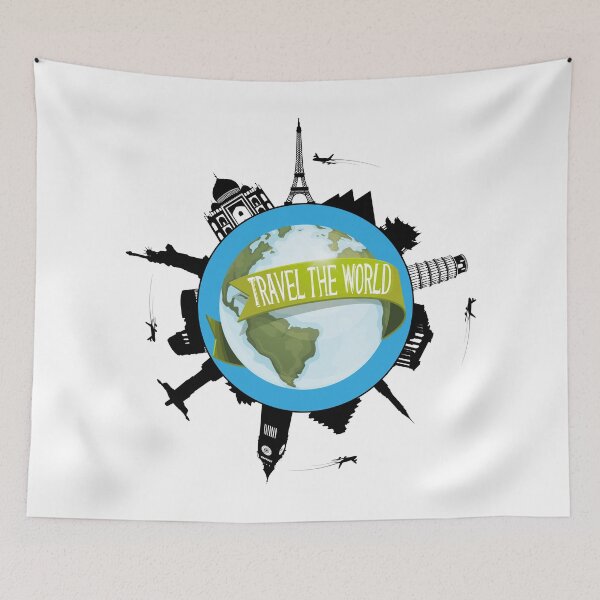 Item preview, Travel the World. Travel T-Shirt Design. designed and sold by emphatic.