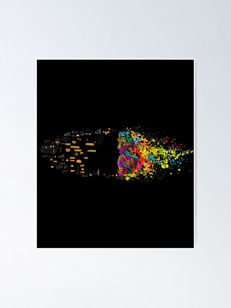 Brains Are The New Tits posters & Art Prints de Abstract - Printler