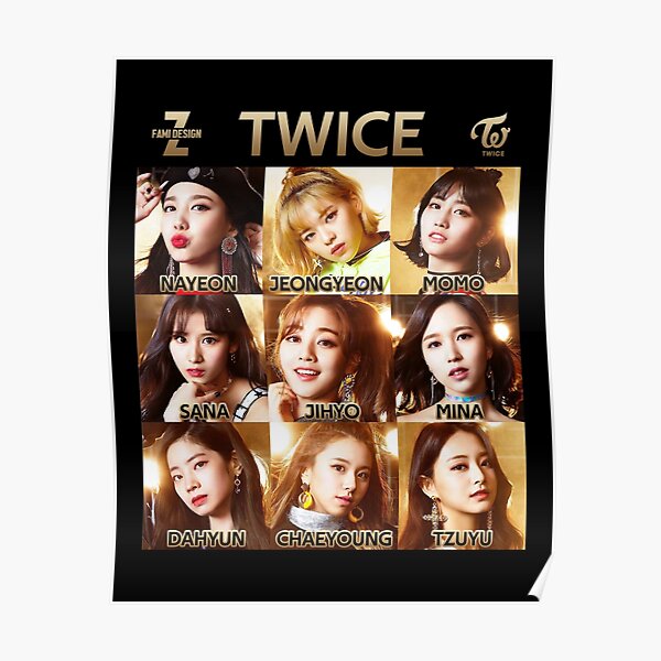 Twice The Best Thing I Ever Did 3x3 Poster For Sale By Famialias Redbubble