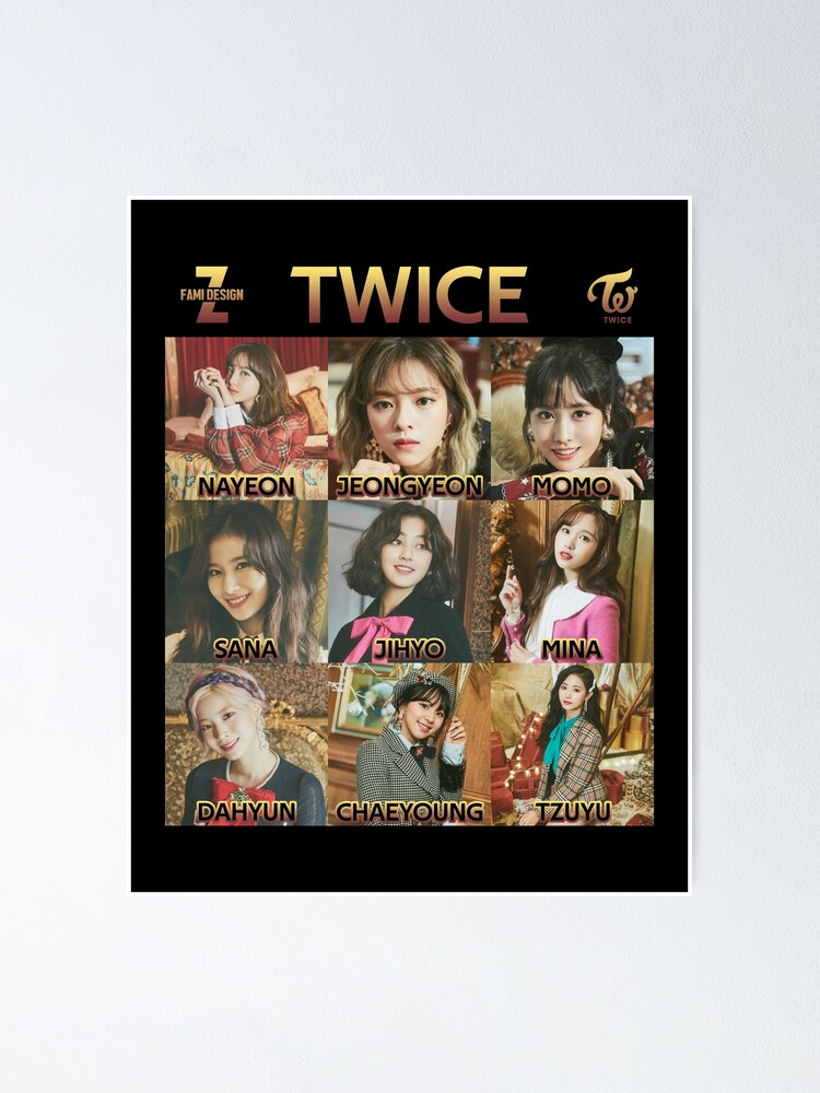 Twice The Best Thing I Ever Did 3x3 Poster By Famialias Redbubble