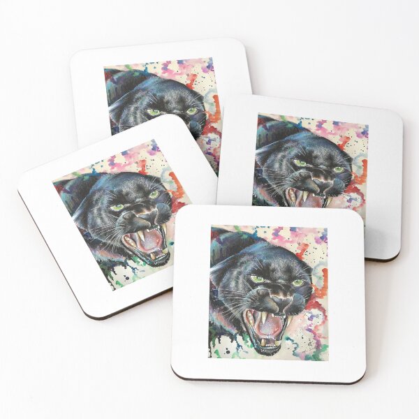 Item preview, Black Panther Portrait designed and sold by Kyra C. Kalageorgi.