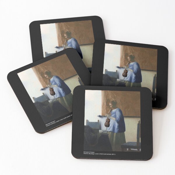 Item preview, Woman Reading a Letter [with ukulele] designed and sold by art-of-the-uke.