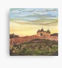Chateau Elan - Vineyard Landscape Canvas Print