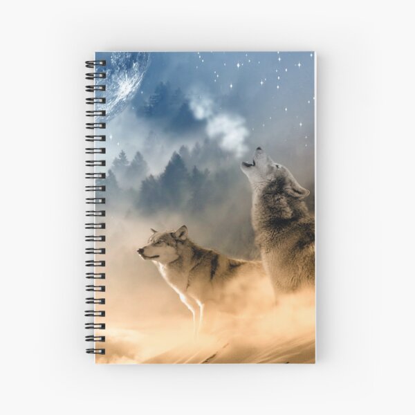 Artikel-Vorschau von Wölfe heulen den Mond an / Schöne Wölfe, designt und verkauft von Inspired Images.