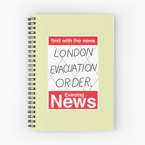 Item preview, London Evacuation Order designed and sold by Off the Box.