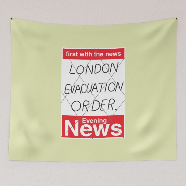 Item preview, London Evacuation Order designed and sold by Off the Box.