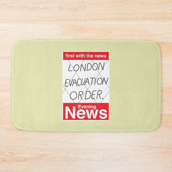 Item preview, London Evacuation Order designed and sold by Off the Box.