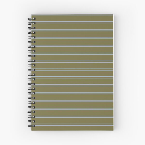 Item preview, Georgiana Stripe - blue on olive designed and sold by ncxadair.