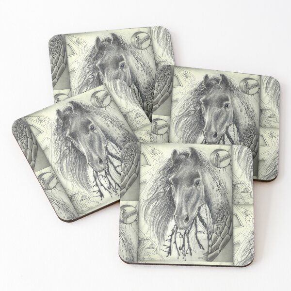 Item preview, Caballo oscuro designed and sold by Kyra C. Kalageorgi.