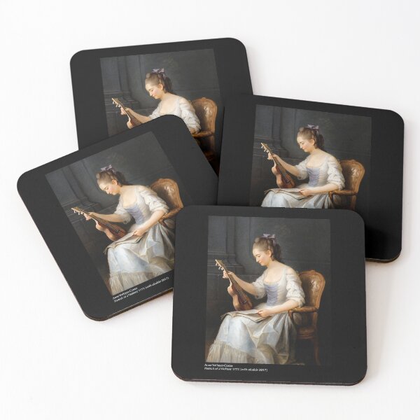 Item preview, Portrait of a Violinist [with ukulele] designed and sold by art-of-the-uke.
