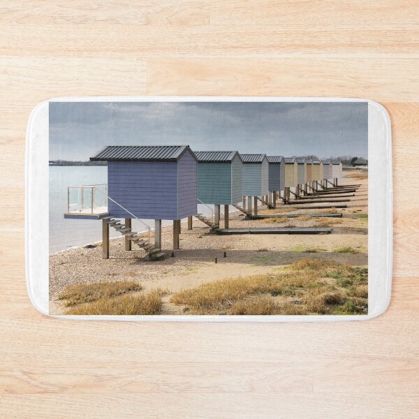 Item preview, Osea Beach Huts (Blackwater Estuary) designed and sold by bitm2007.