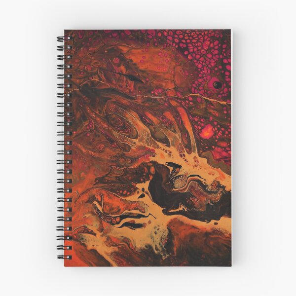 Item preview, fiery paint pour designed and sold by Gaylene Norton.