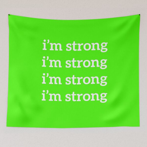 Item preview, Womens "I'M STRONG" Women's T-shirt designed and sold by Sarah38.