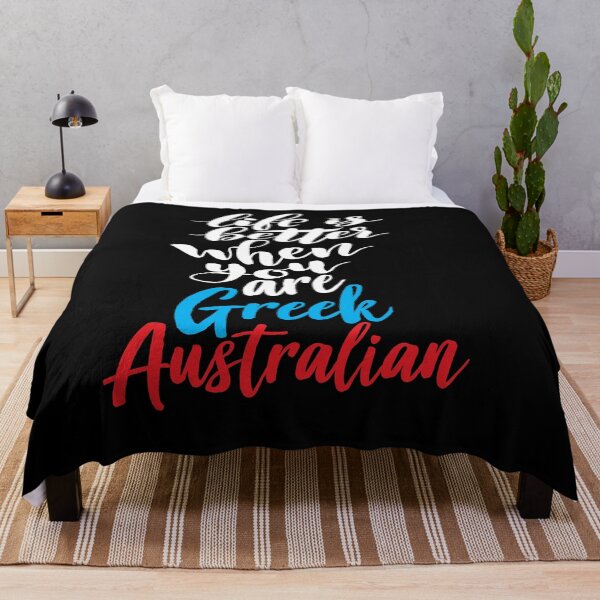 Item preview, Life Is Better When You Are Greek Australian designed and sold by ProjectX23.