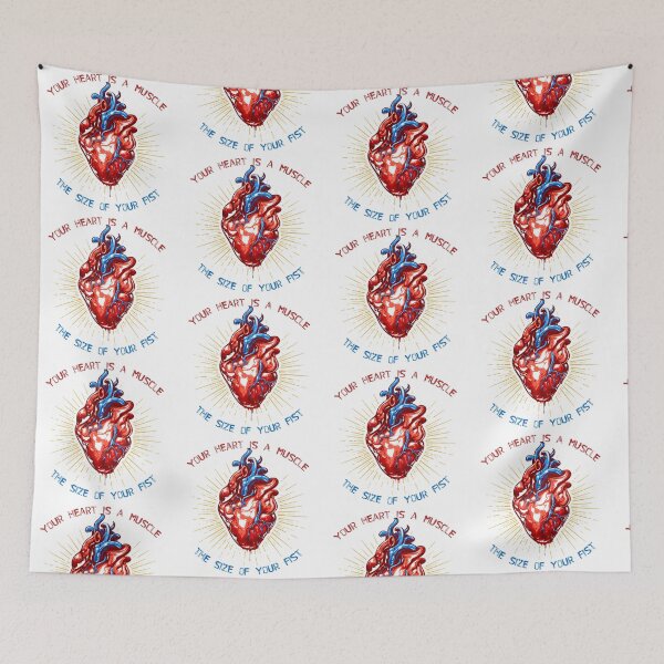 Item preview, Your Heart Is A Muscle The Size of Your Fist designed and sold by SerpentSkyArts.