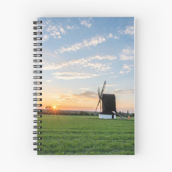 Aperçu de l'œuvre Coucher de soleil moulin créée et vendue par Graham  Custance.