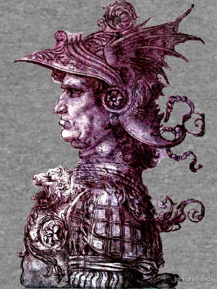 "PROFILE OF A WARRIOR original in the British Museum. From the ebook