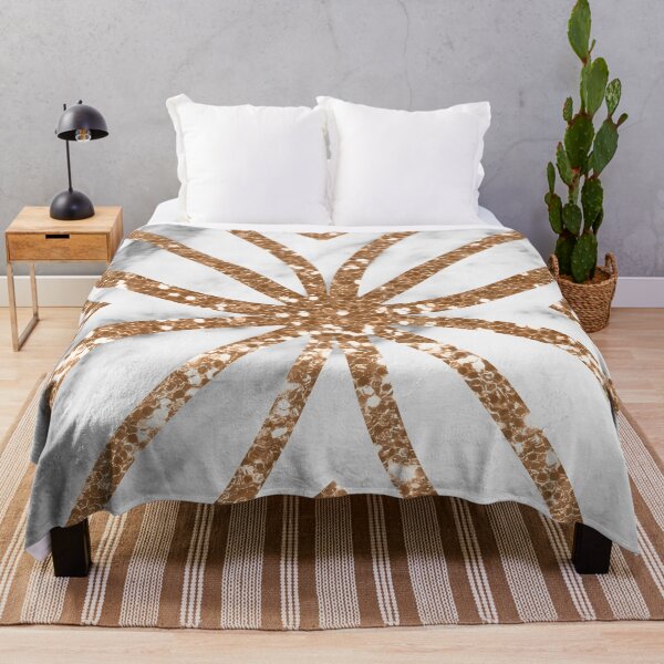 Item preview, Modern floral abstract marble geo designed and sold by peggieprints.