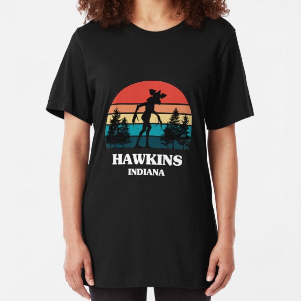 Demogorgon Hawkins Slim Fit T-Shirt