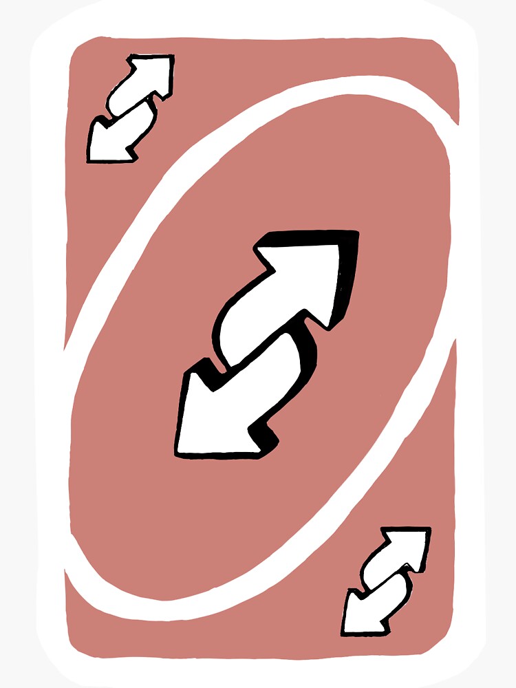 Uno Reverse Card | Sticker