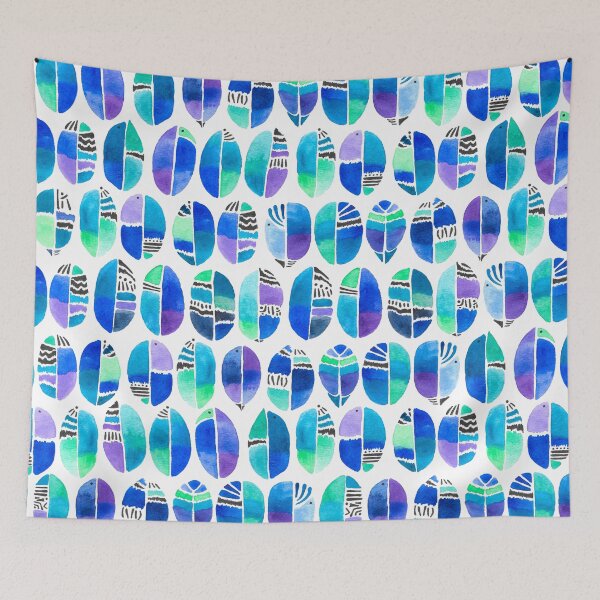 Item preview, Oceanic Coffee Beans Pattern designed and sold by amayabrydon.