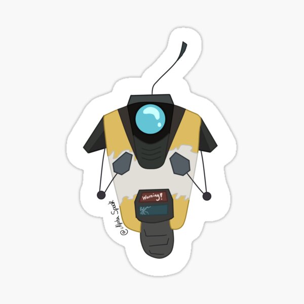Vista previa del artículo con la obra «Claptrap 2», diseñado y vendido por AlphaSpook.