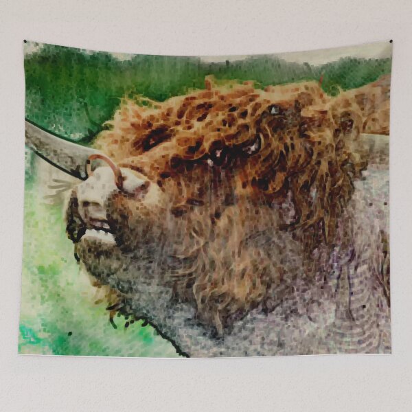 Item preview, West Highland Bull 2 designed and sold by designbywhacky.