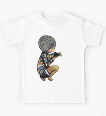 Smile baby macro photography Kids Tee