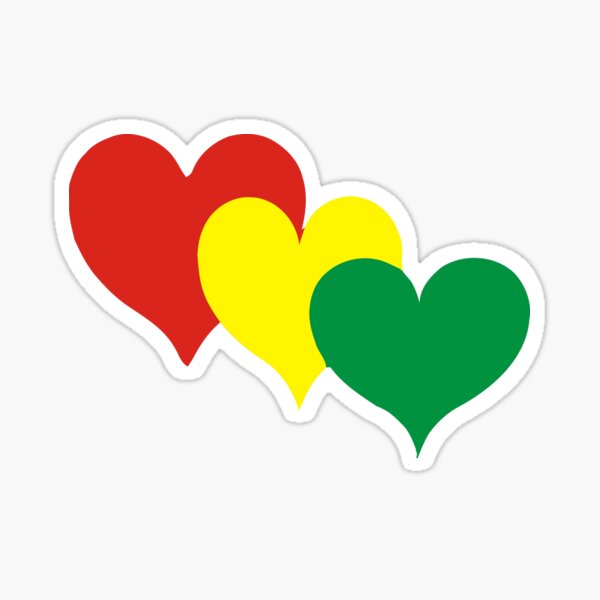 Item preview, RASTA HEARTS designed and sold by NattyWear.