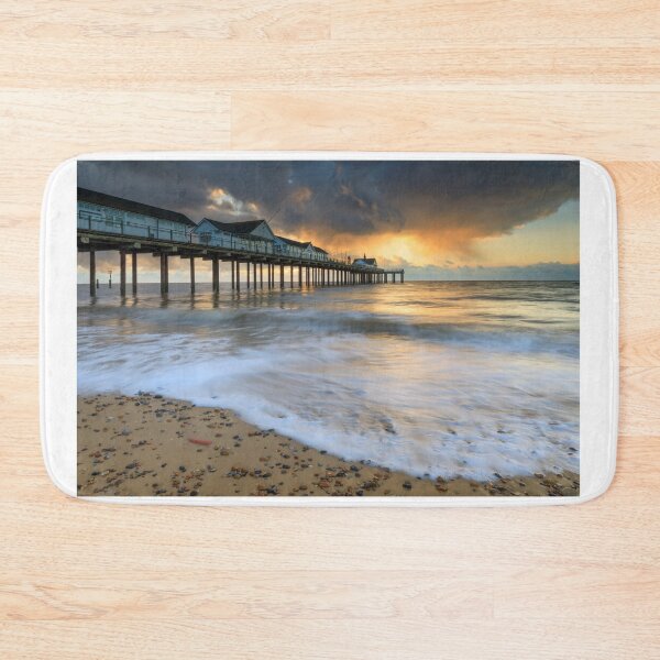Item preview, Storm clouds at sunrise (Southwold Pier) designed and sold by bitm2007.